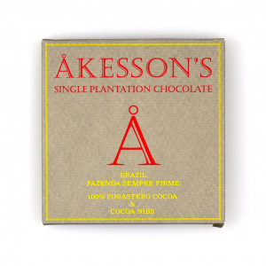 Åkesson's Forastero Cocoa Fazenda Sempre Firme Brazil 100% Vorderseite