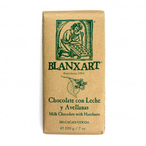 Blanxart Chocolate con Leche y Avellanas 33% Vorderseite