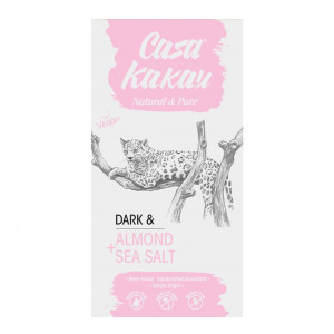Casa Kakau Dark Almond Sea Salt 70%