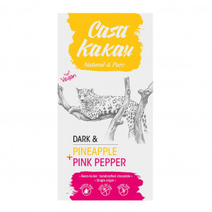 Casa Kakau Dark Pineapple pink Pepper 70% 