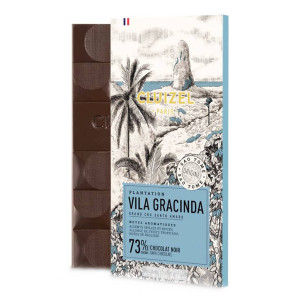 Michel Cluizel Schokolade Plantation Vila Gracinda São Tomé Dark 73% Vorderseite