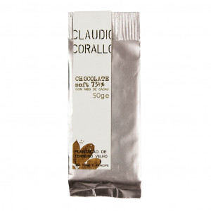 Claudio Corallo Chocolate soft 73½% Vorderseite