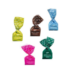 Le Specialità di Viani Tartufi dolci bianchi e neri in Geschenkpackung