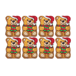 Weihnachtsbärchen aus Vollmilch Schokolade