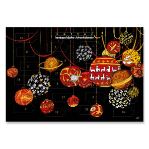 Zotter Adventskalender - mit handgeschöpften Schokoladen 2024