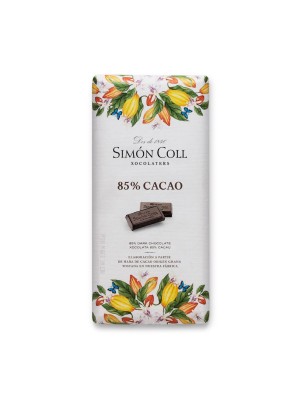 Simón Coll 85% Cacao Vorderseite