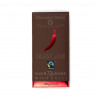 Chocolat Stella Dark with Chili 72% Vorderseite