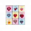 Dolfin Love 9 assorted chocolate squares Innere