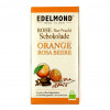 Edelmond Orange und Rosa Beere Rohe Schokolade Vorderseite