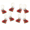 Anhänger Nikolausstiefel Vollmilch 8 Stück
