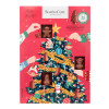 Simón Coll Adventskalender mit Weihnachtsbaum-Motiv 