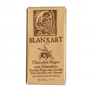 Blanxart Chocolate Negro con Almendras 60% Vorderseite