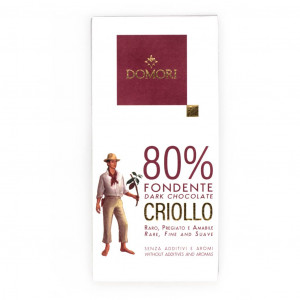 Domori Cacao Criollo 80% 50g Vorderseite