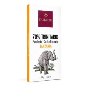 Domori Tanzania Trinitario 70% Vorderseite 2023