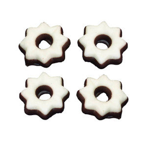 Fondant Stern mit Schokolade