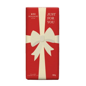 Majani Weihnachtsschokolade "Just for you"