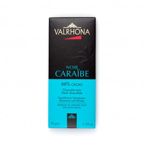 Valrhona Noir Caraïbe 66% Vorderseite