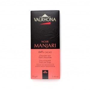 Valrhona Noir Manjari 64% Vorderseite