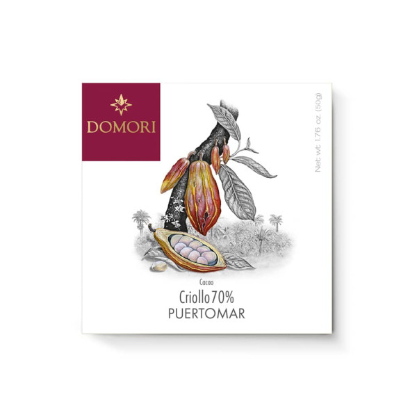 Domori Puertomar Cacao Criollo 75%