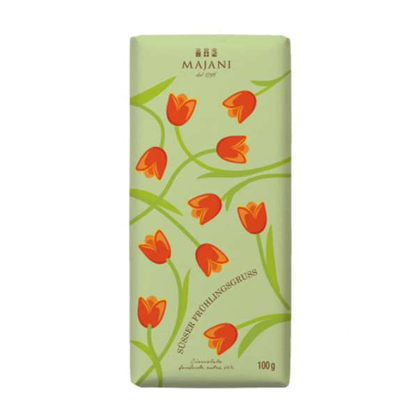 Majani Zartbitterschokolade Frühlingsgruss