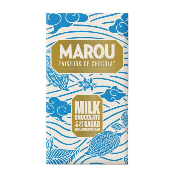 Marou Milk Chocolate 48% Vorderseite
