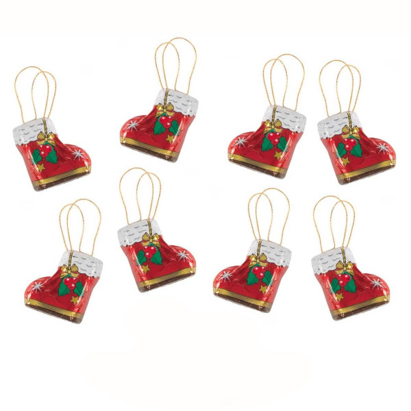 Anhänger Nikolausstiefel Vollmilch 8 Stück