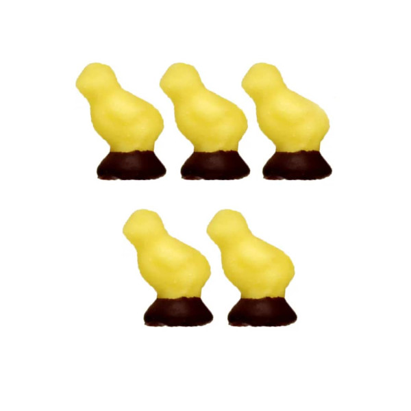 Fondant Küken mit Schokofuß