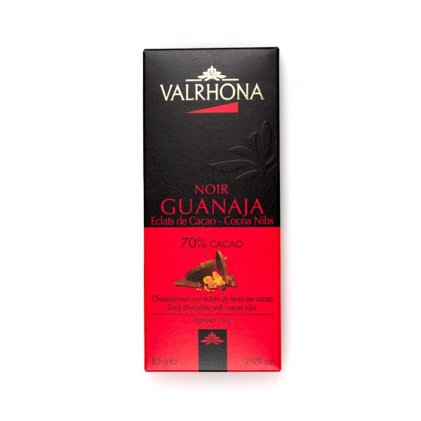 Valrhona Noir Guanaja Eclats de Cacao 70% Vorderseite