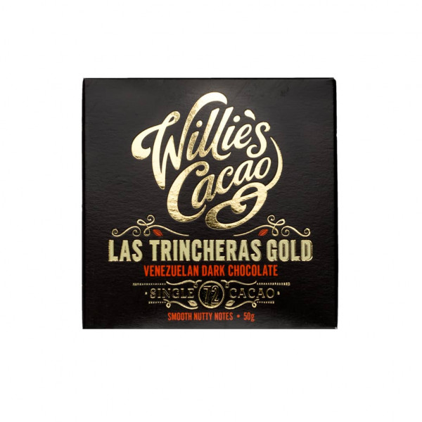 Willie's Cacao Venezuela Las Trincheras Gold 72% Vorderseite