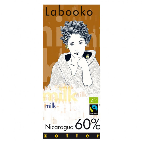 Zotter Labooko Nicaragua 60% Vorderseite